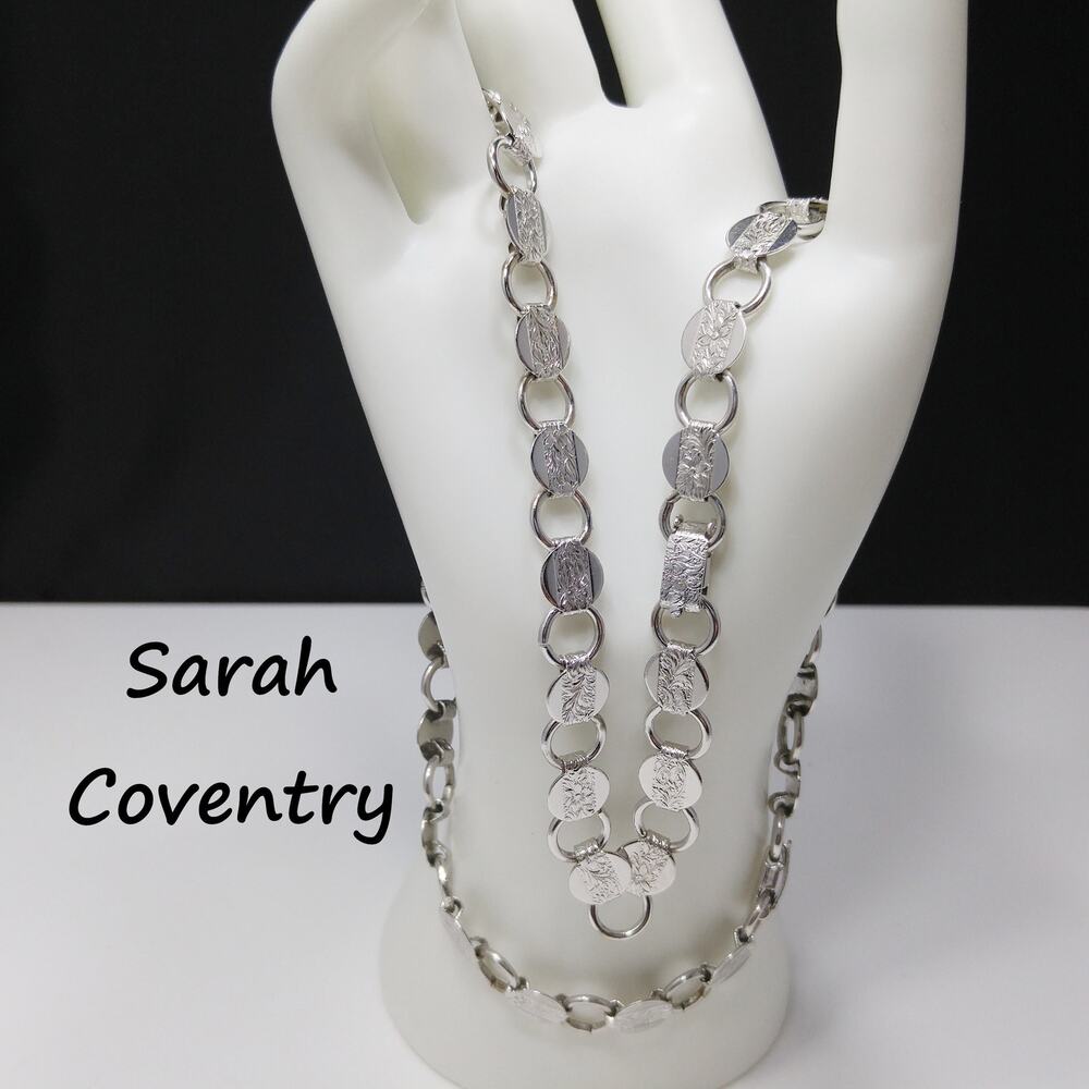 Vintage Sarah Coventry Necklace or Three Bracelets, 1950s Jewelry